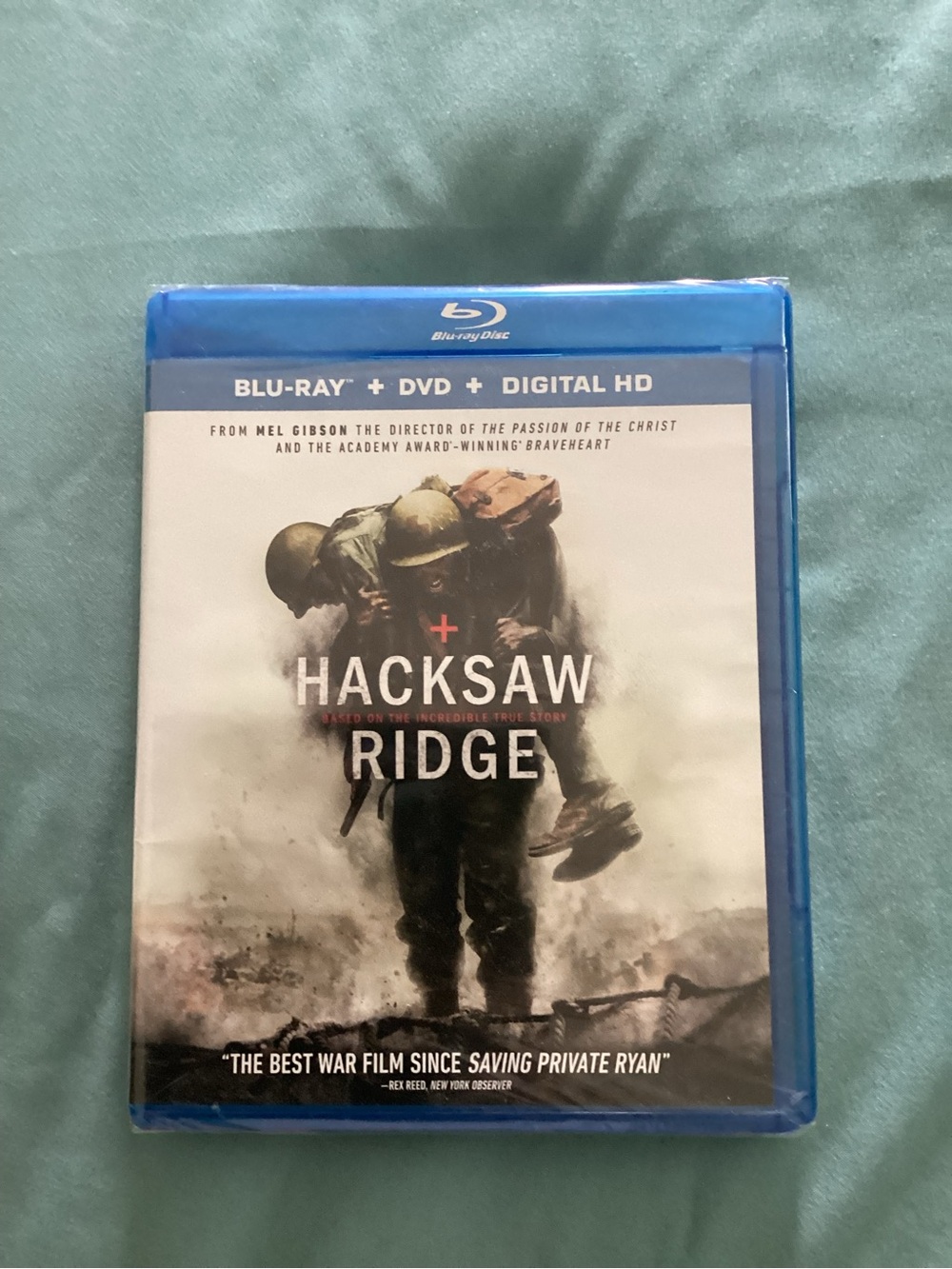 Hacksaw Ridge Blu-ray + DVD + Digital HD - Blue Case